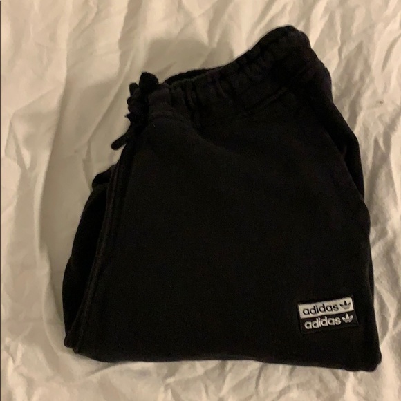 Black adidas sweatpants